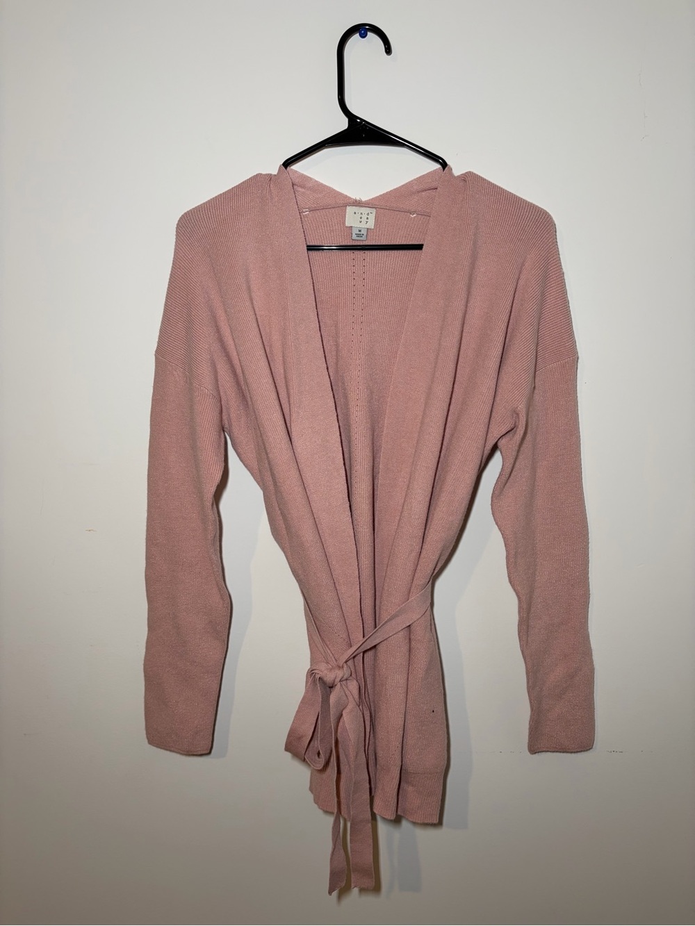 a new day Dusty Rose Wrap Cardigan